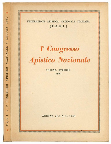 Congresso apistico - 1°,